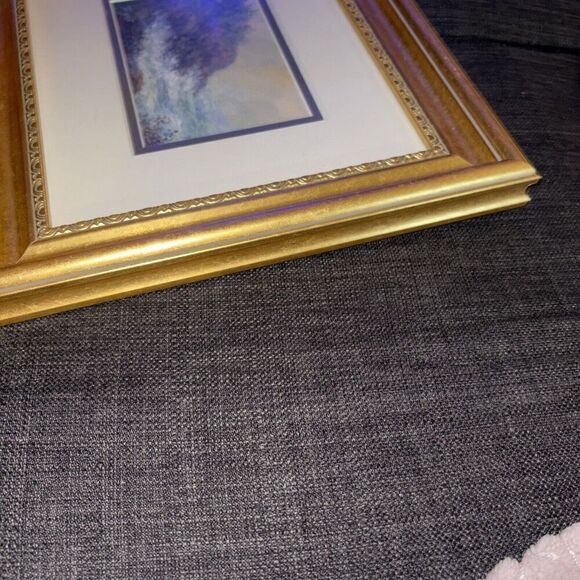 Framed Signed Sylvia Dyer Acrylic Painting: Island Cliffs Brunswick Maine Artist - Picture 8 of 9